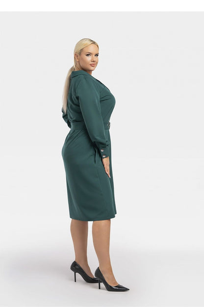  Plus size jurk model 193903 Karko 