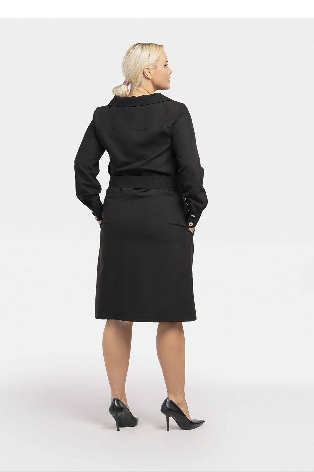  Plus size jurk model 193905 Karko 