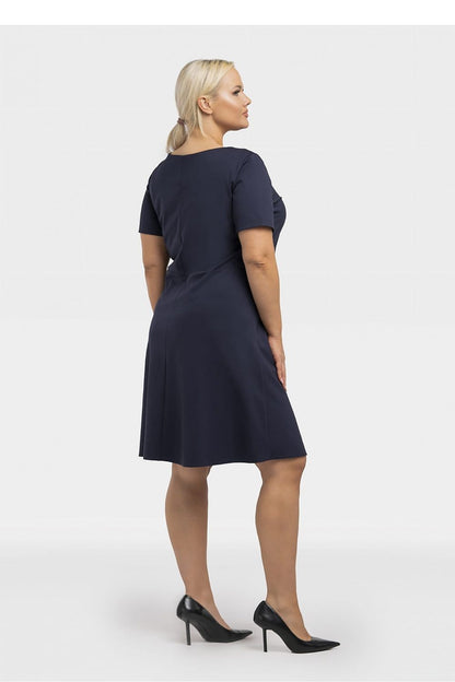  Plus size jurk model 195022 Karko 