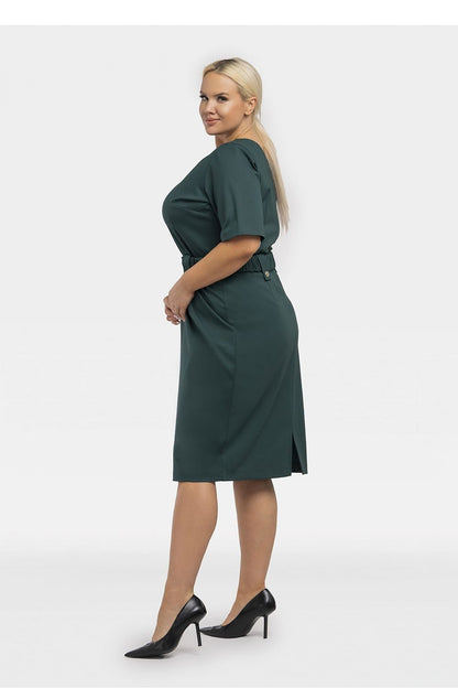  Plus size jurk model 195023 Karko 