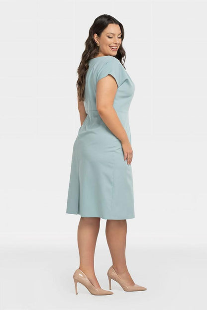  Plus size jurk model 196877 Karko 