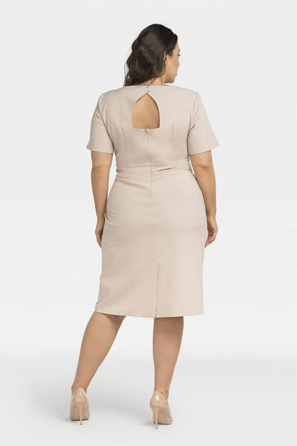  Plus size jurk model 196879 Karko 