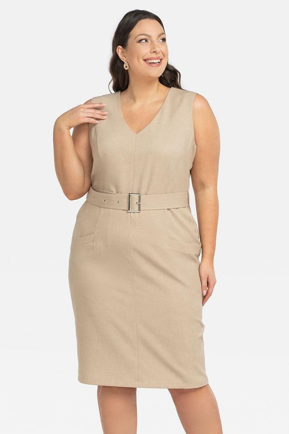  Plus size jurk model 198157 Karko 