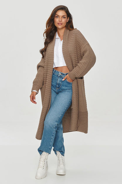 Strickjacke Modell 201795 Makadamia