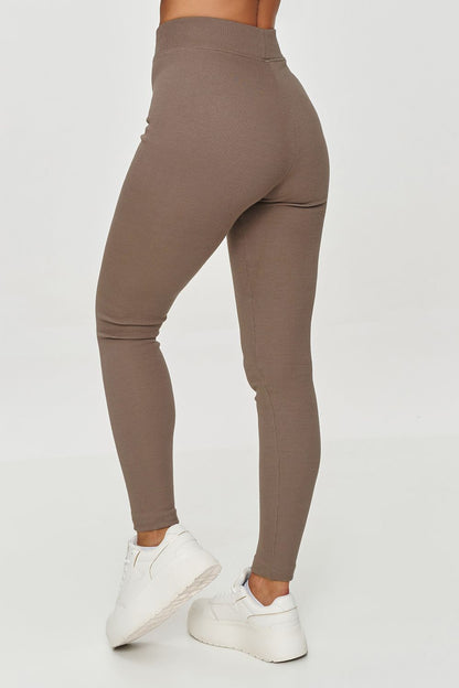 Lange leggings model 202958 Makadamia