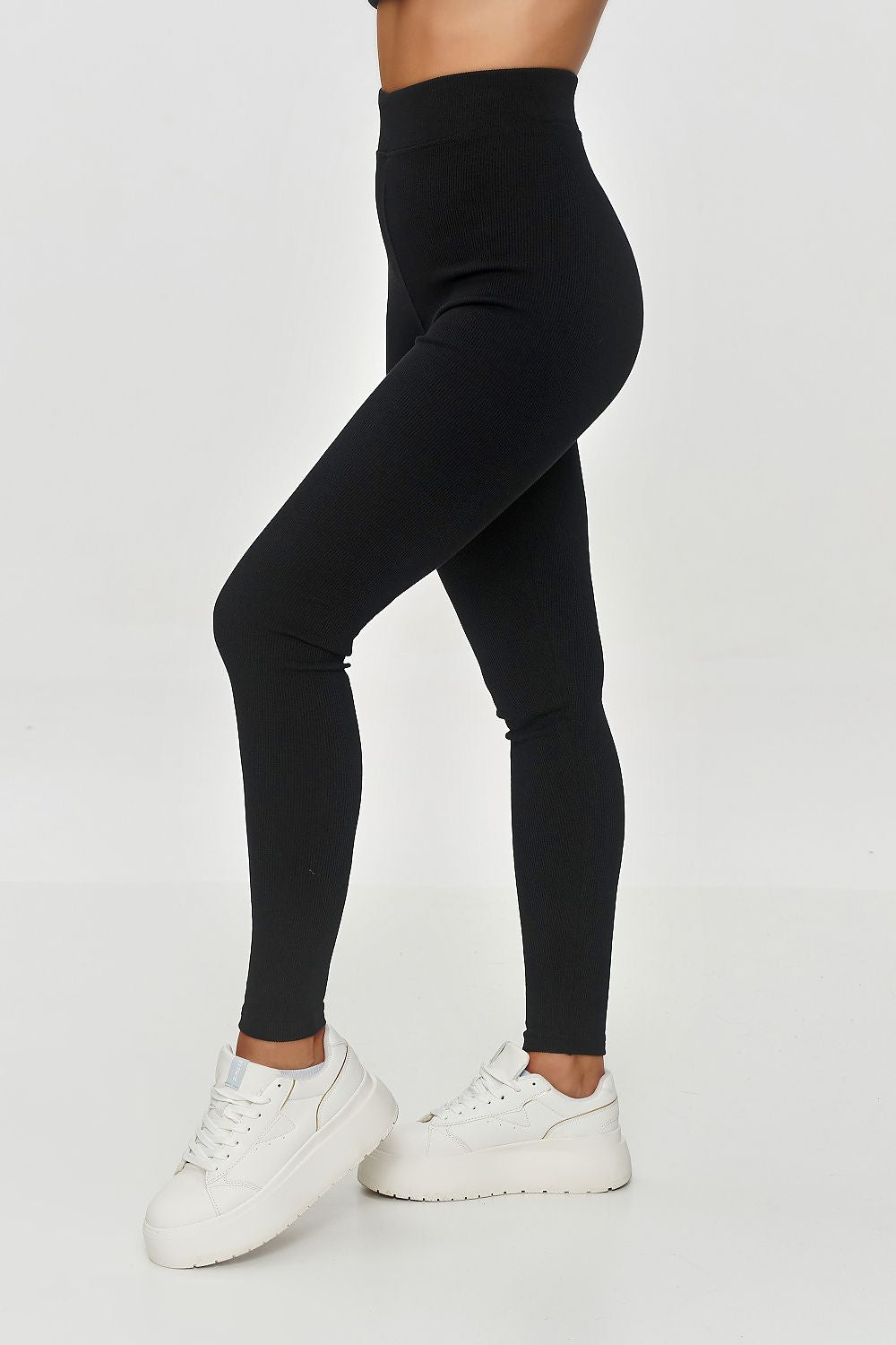 Lange Leggings Modell 202958 Makadamia