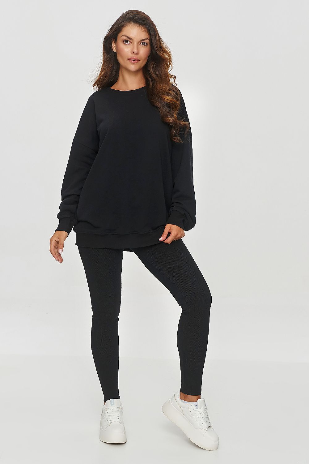 Lange Leggings Modell 202958 Makadamia