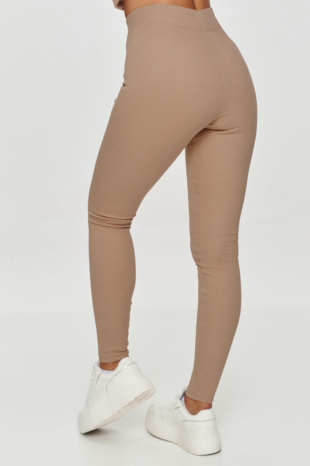 Lange Leggings Modell 202958 Makadamia