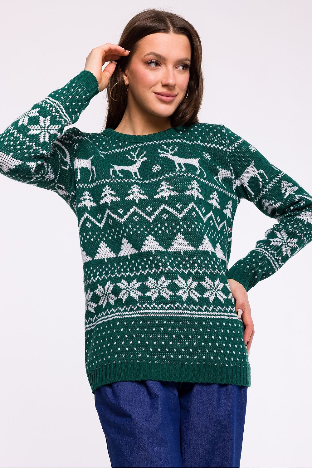 Christmas sweater model 203464 Moe