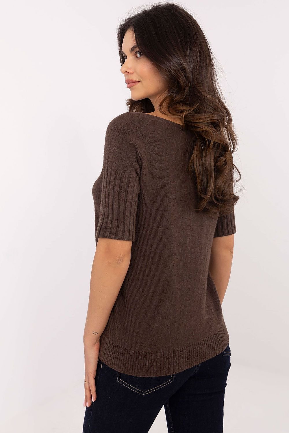 Short sleeve sweater model 203808 Italy Moda