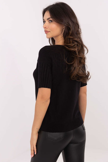 Short sleeve sweater model 203808 Italy Moda