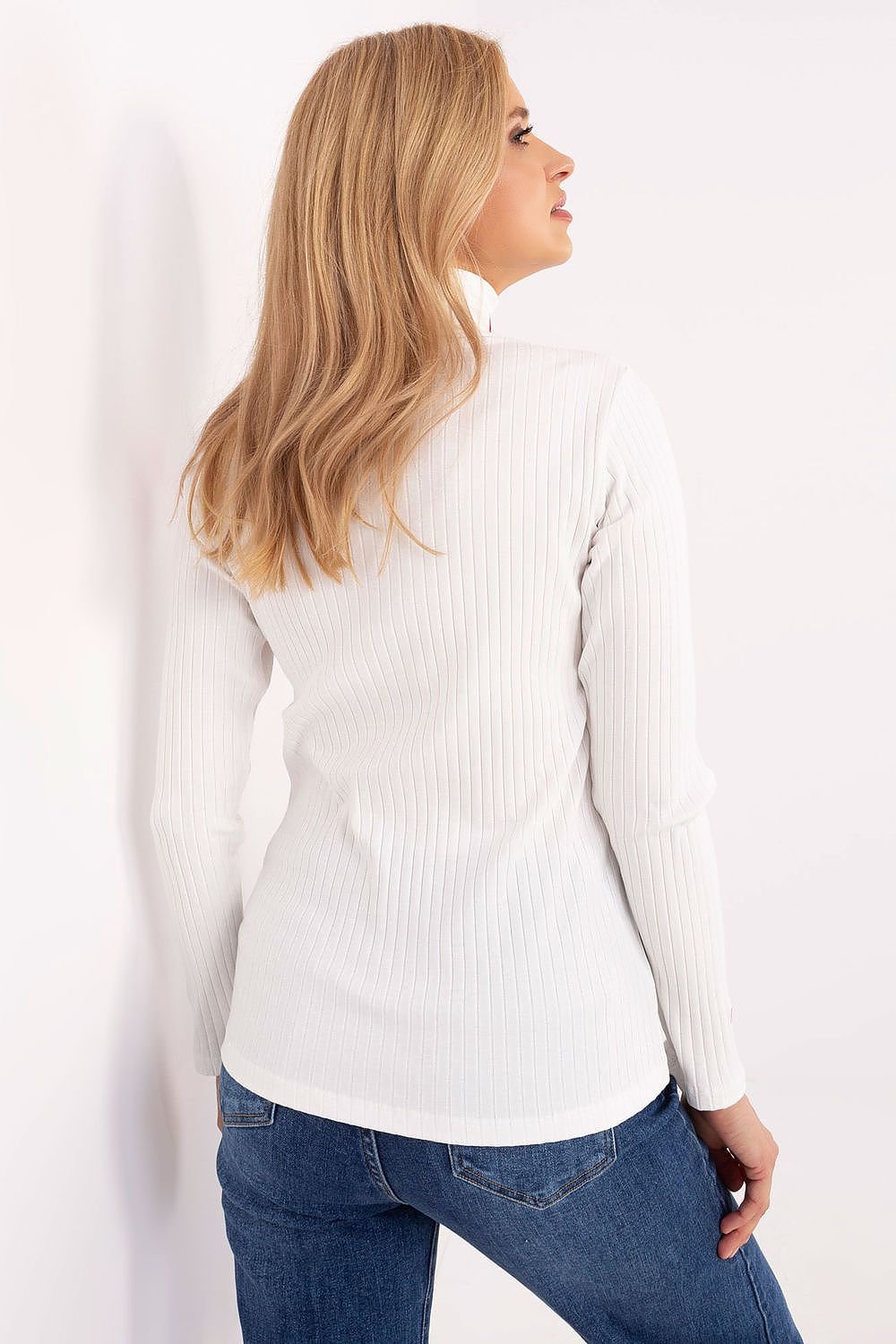 Elegance Ribbed Heart Embroidery Turtleneck – Everyday Comfort &amp; Office Style | 204438 Relevance