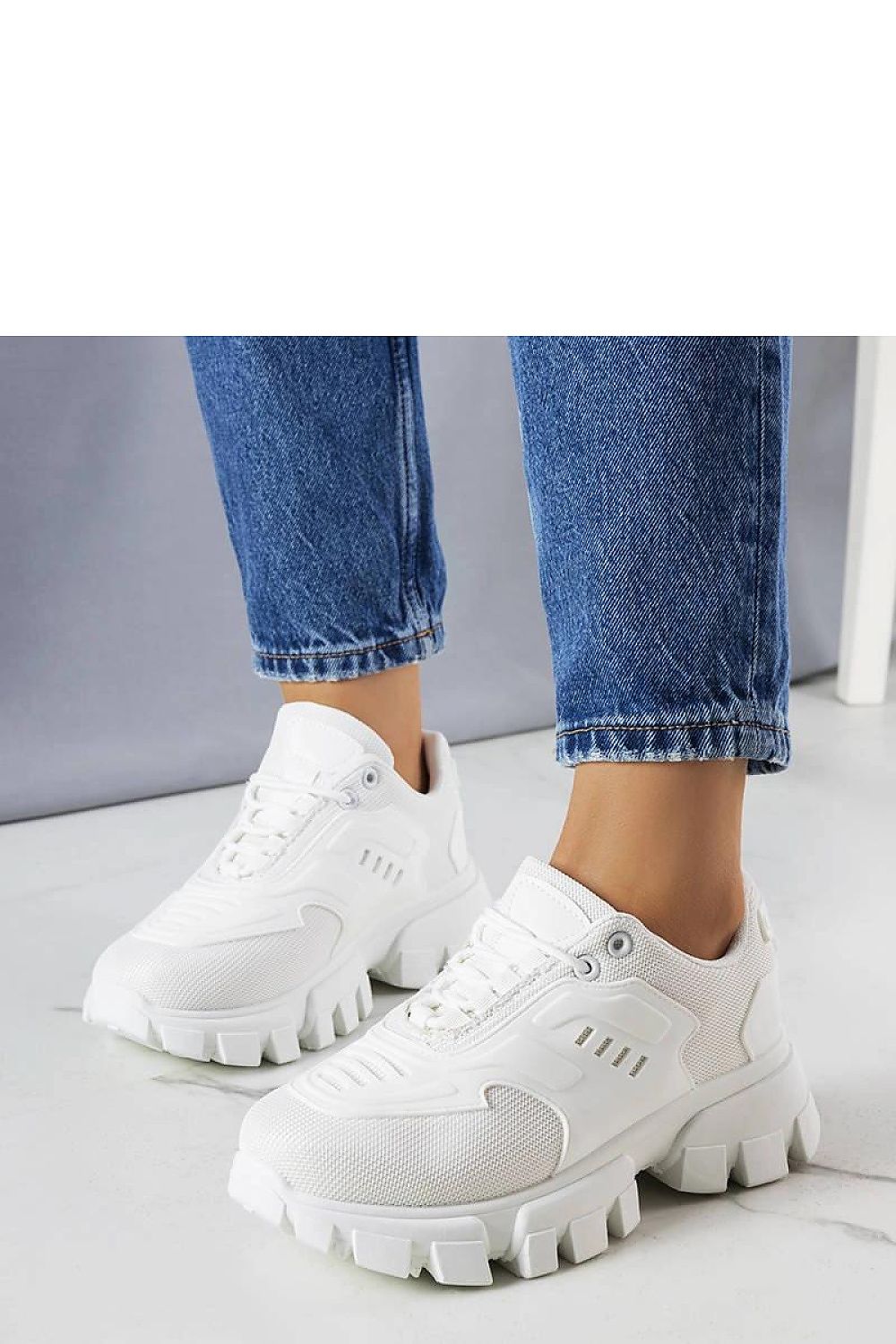 Witte sneakers met frisse uitstraling - Solea Inez SummerGlide Pro