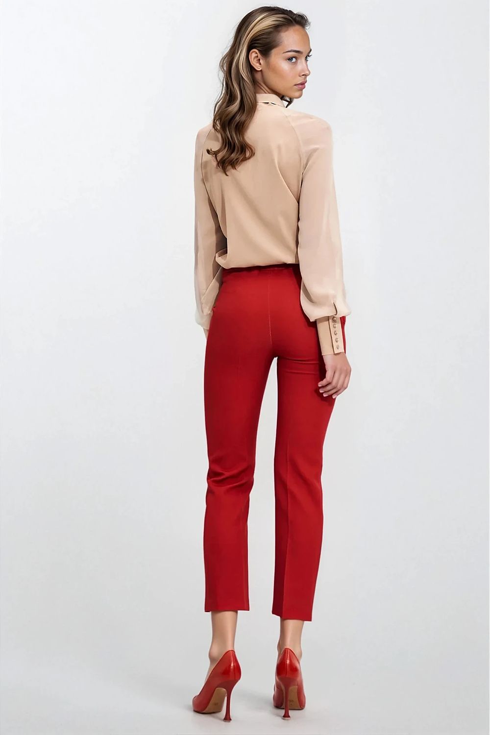 Decoratief Sjaalshirt - Klassiek - Strikje