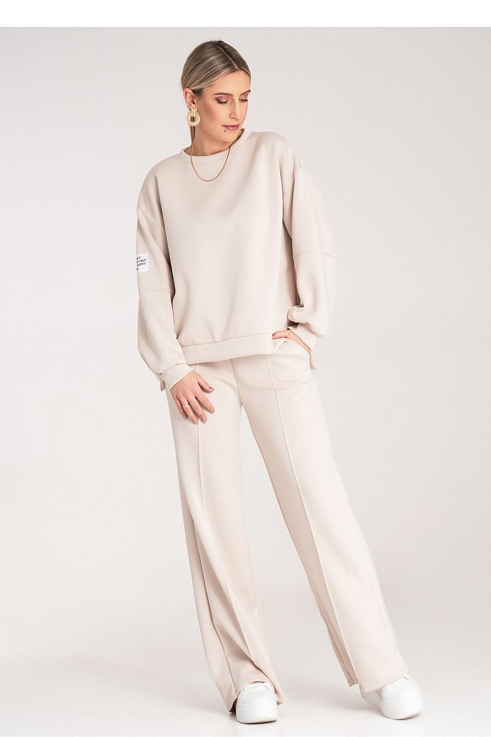 Viscose Stretch Set - Tijdloze en comfortabele set met trui en broek