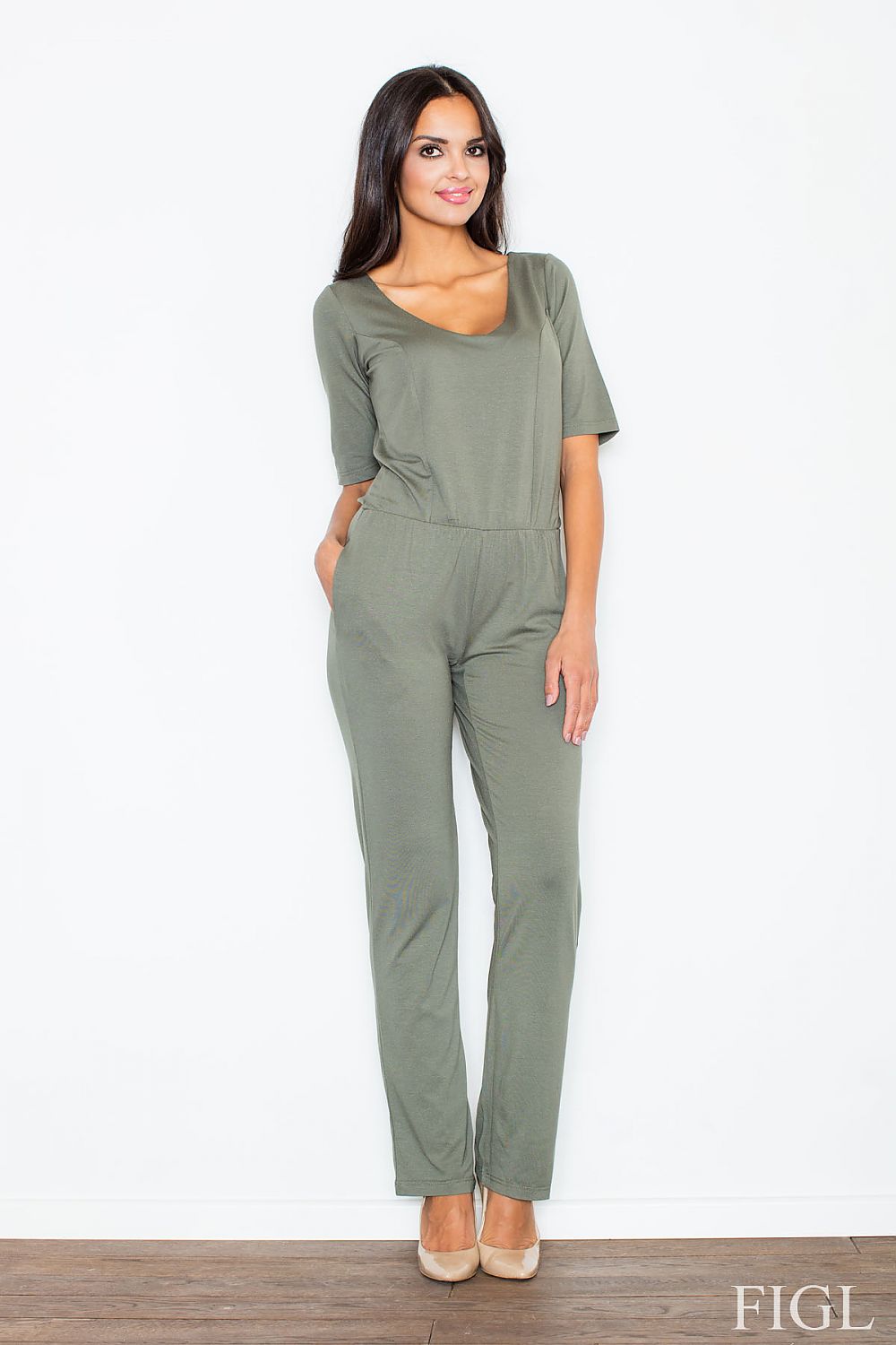 Trouser suit model 49929 Figl