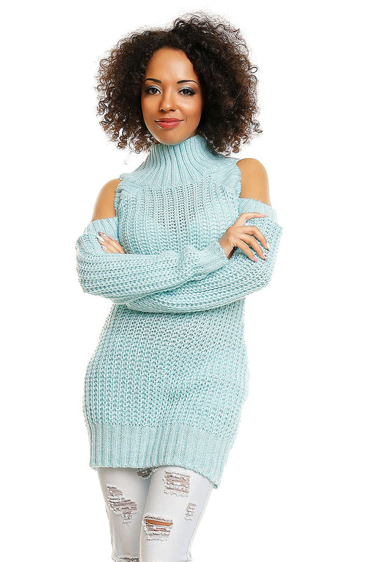 thick sweater model 84347 PeeKaBoo