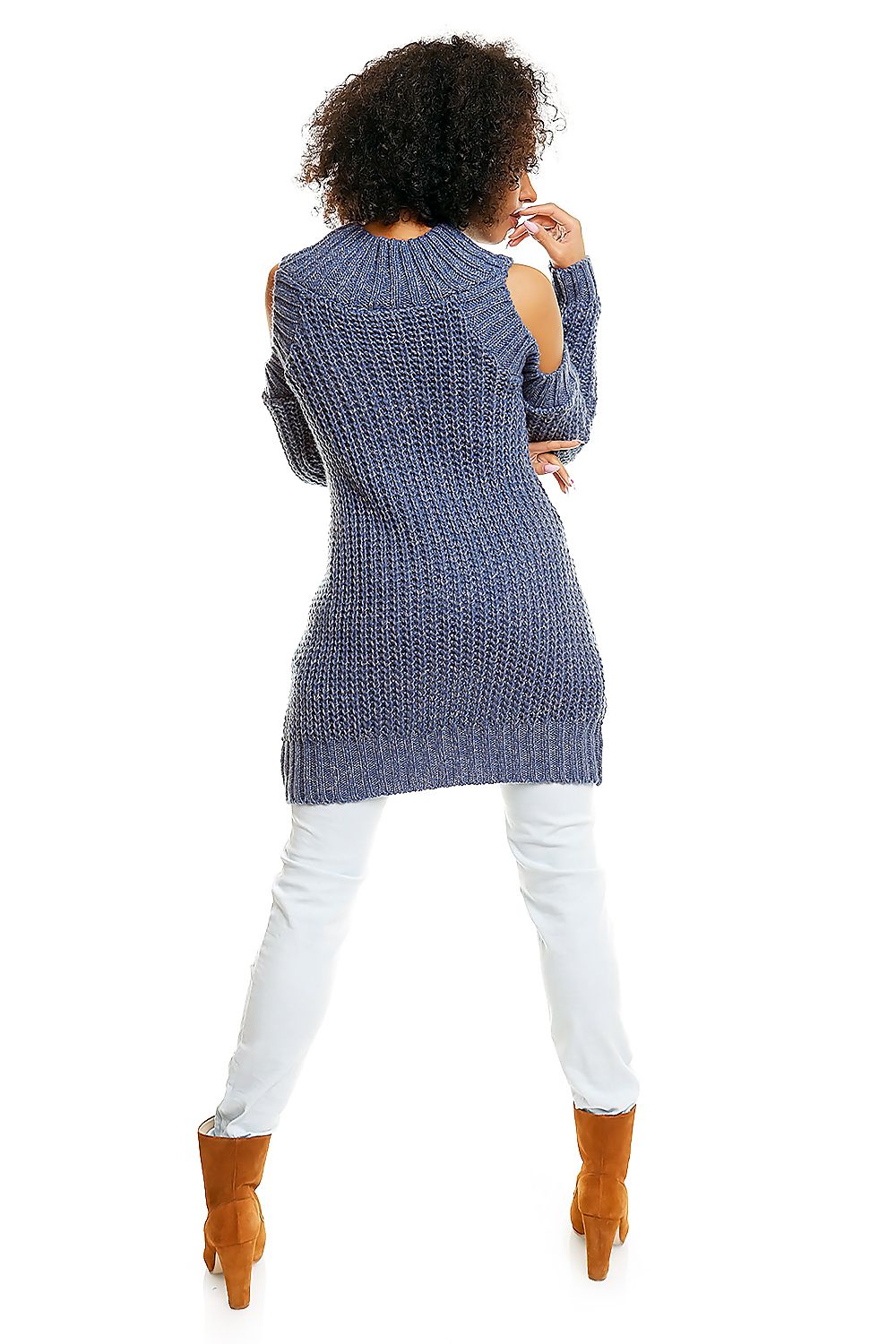 thick sweater model 84347 PeeKaBoo