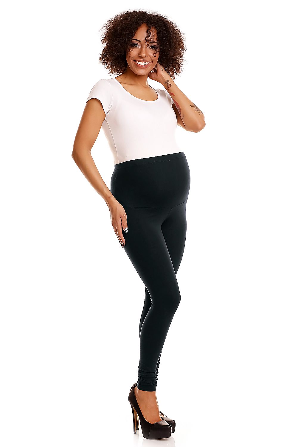 Zwangerschap leggings model 84441 PeeKaBoo