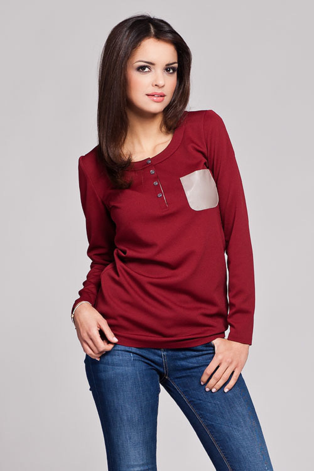 blouse model 111738 Figl