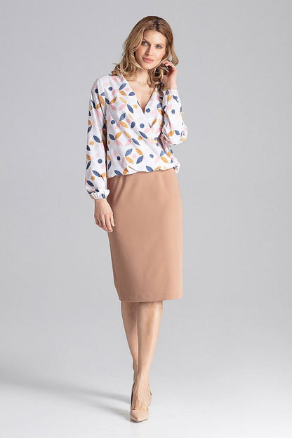 Classic skirt model 129754 Figl