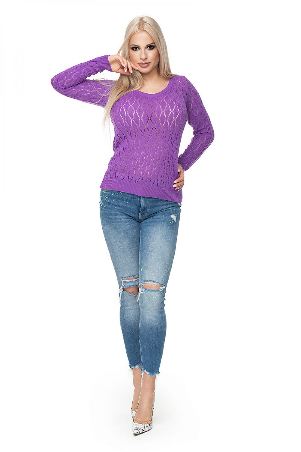 sweater model 131611 PeeKaBoo