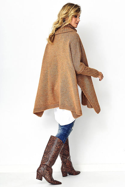 Poncho Modell 139871 Makadamia