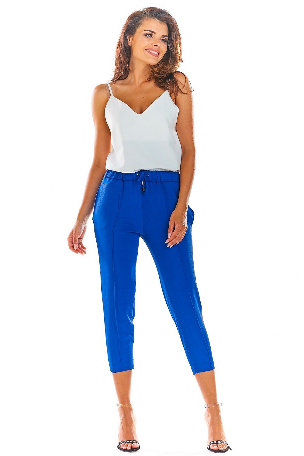 Ladies trousers model 144656 awama