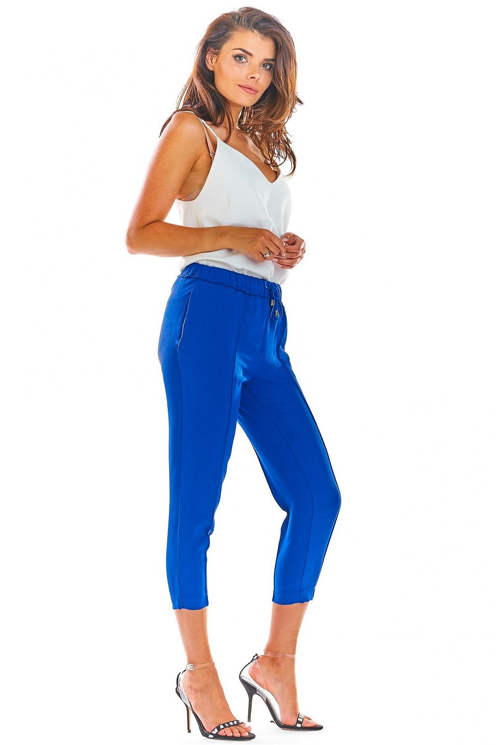 Ladies trousers model 144656 awama