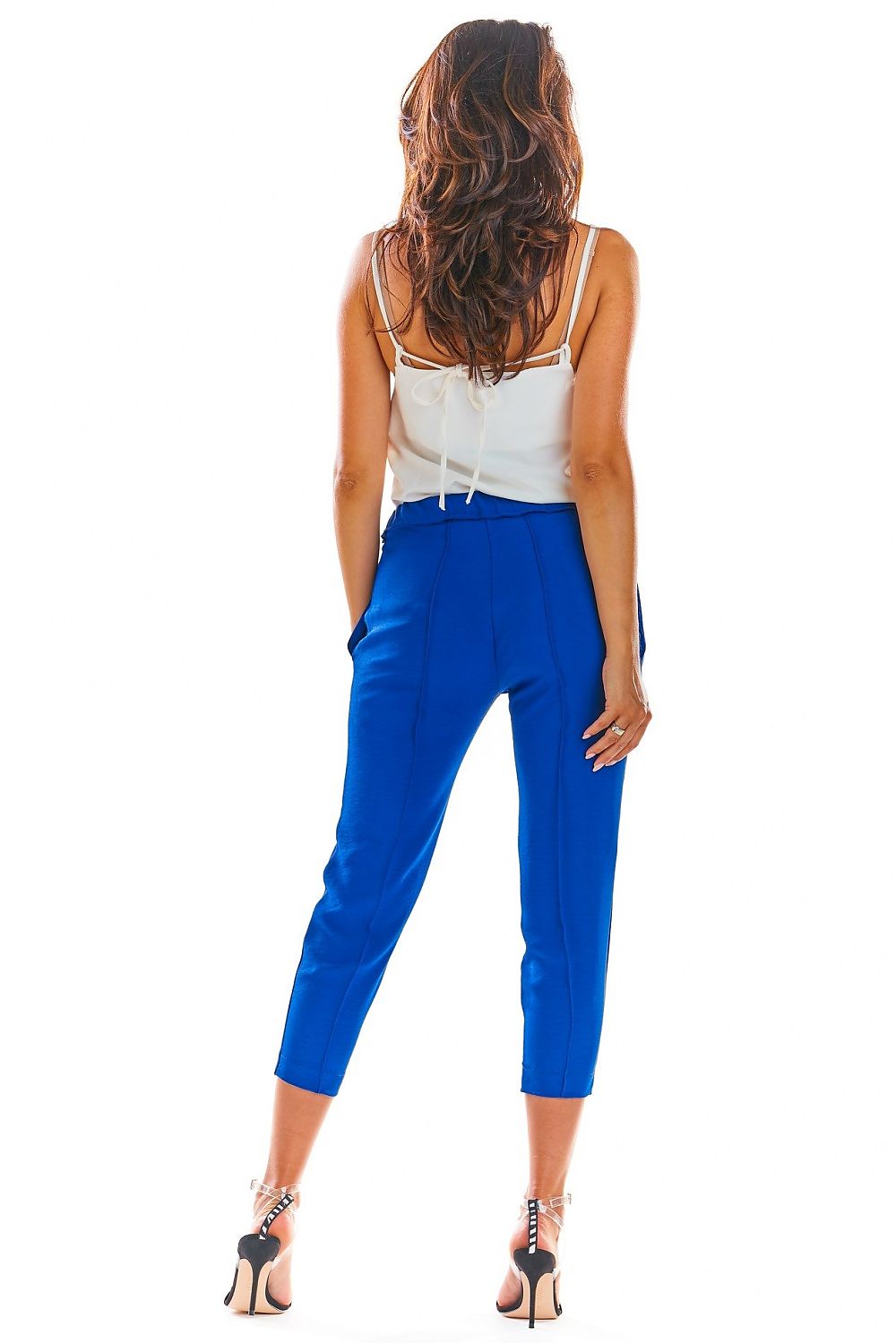 Ladies trousers model 144656 awama