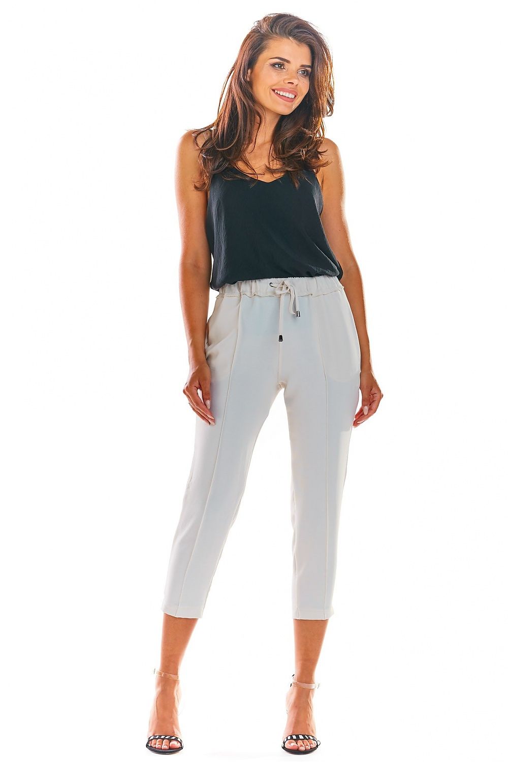 Ladies trousers model 144656 awama