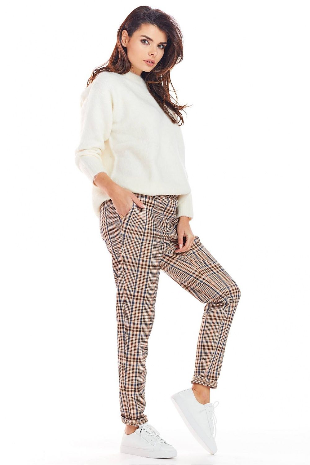 Ladies trousers model 148986 awama