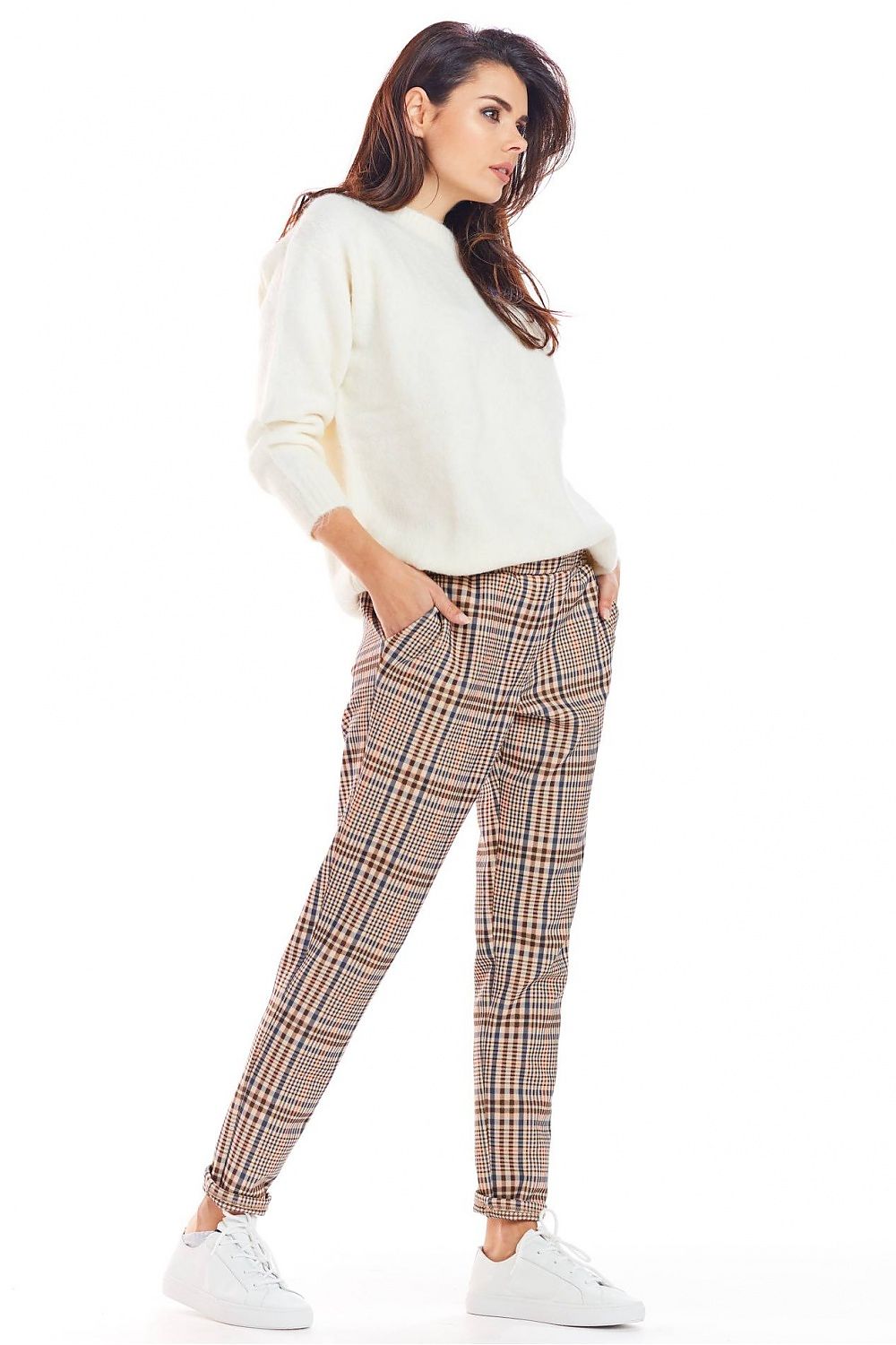 Ladies trousers model 148986 awama