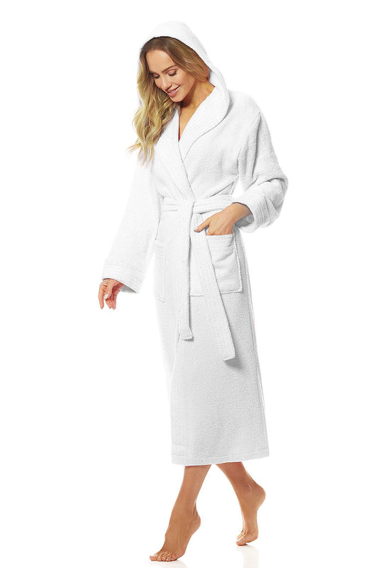 Long dressing gown model 152619 L&amp;L collection