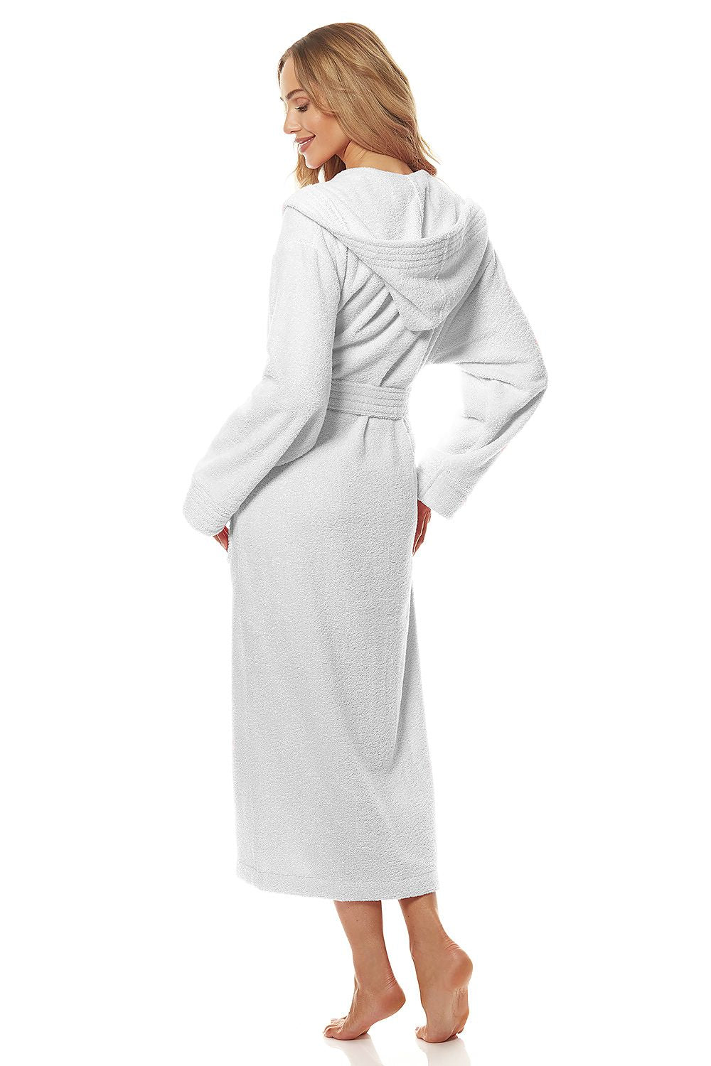 Long dressing gown model 152619 L&amp;L collection