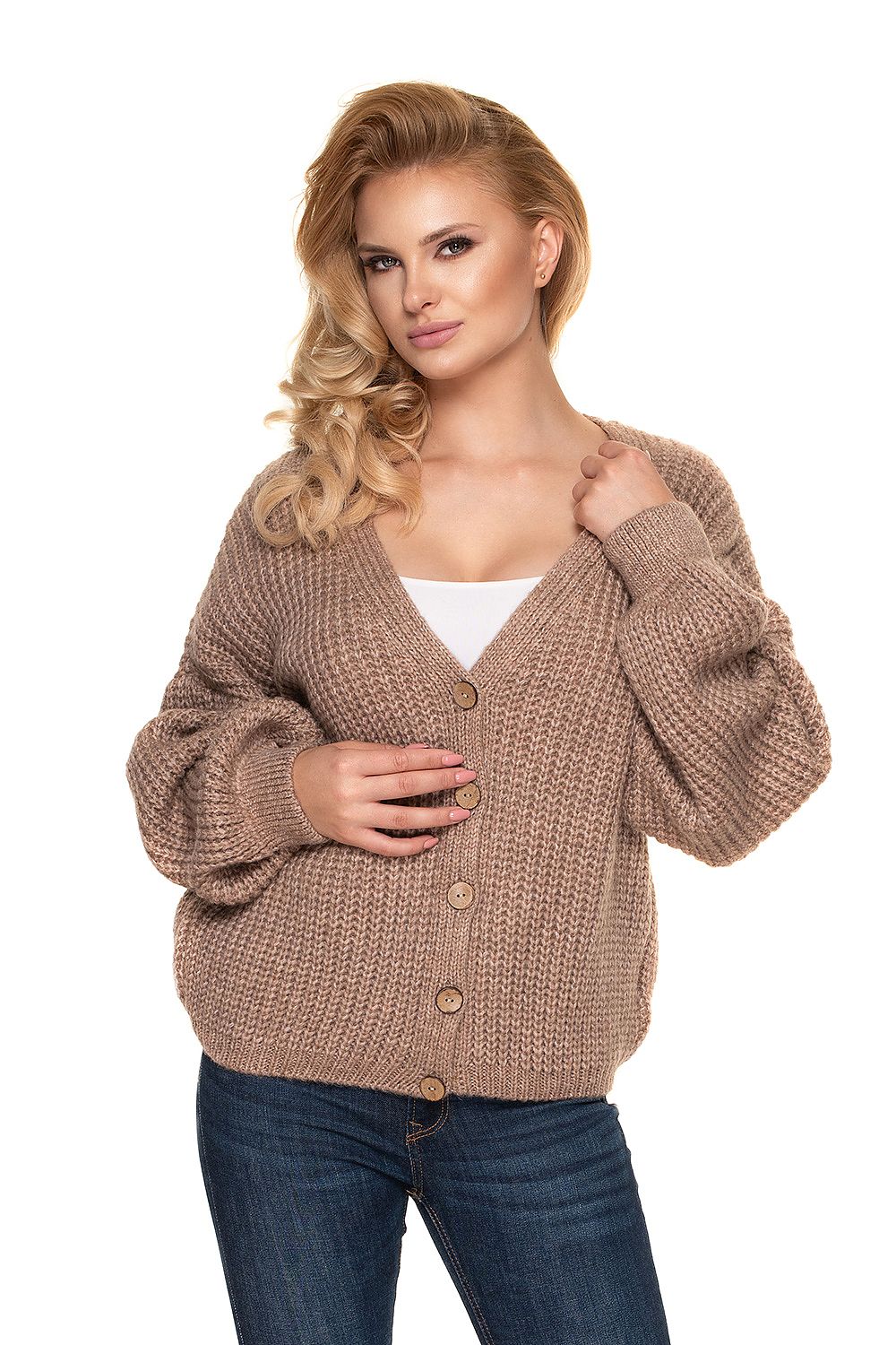 cardigan model 156915 PeeKaBoo