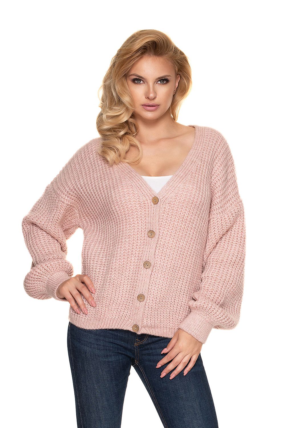 cardigan model 156915 PeeKaBoo