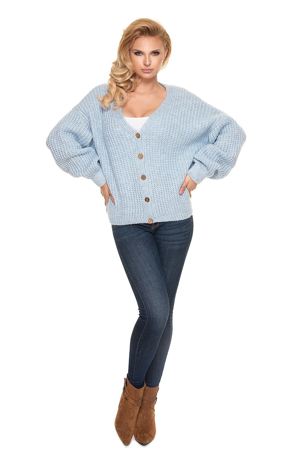 cardigan model 156915 PeeKaBoo