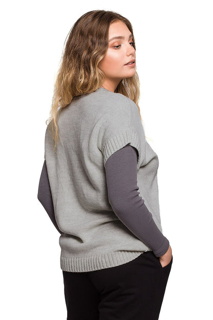 ärmelloser Pullover Modell 157588 BE Knit