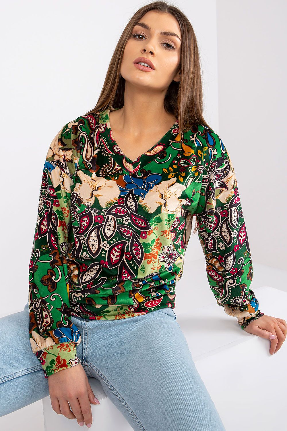 blouse model 162599 Italy Moda