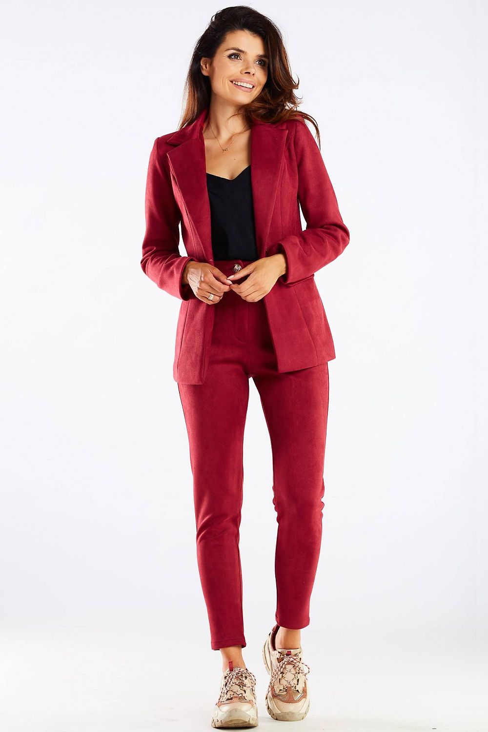 Ladies trousers model 166819 awama