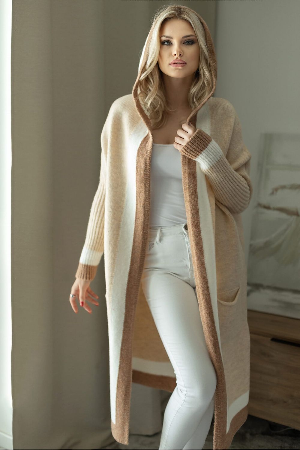 cardigan model 171315 PeeKaBoo