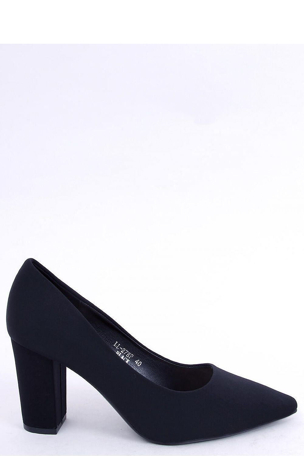 Pumps met dikke hak model 172835 Inello