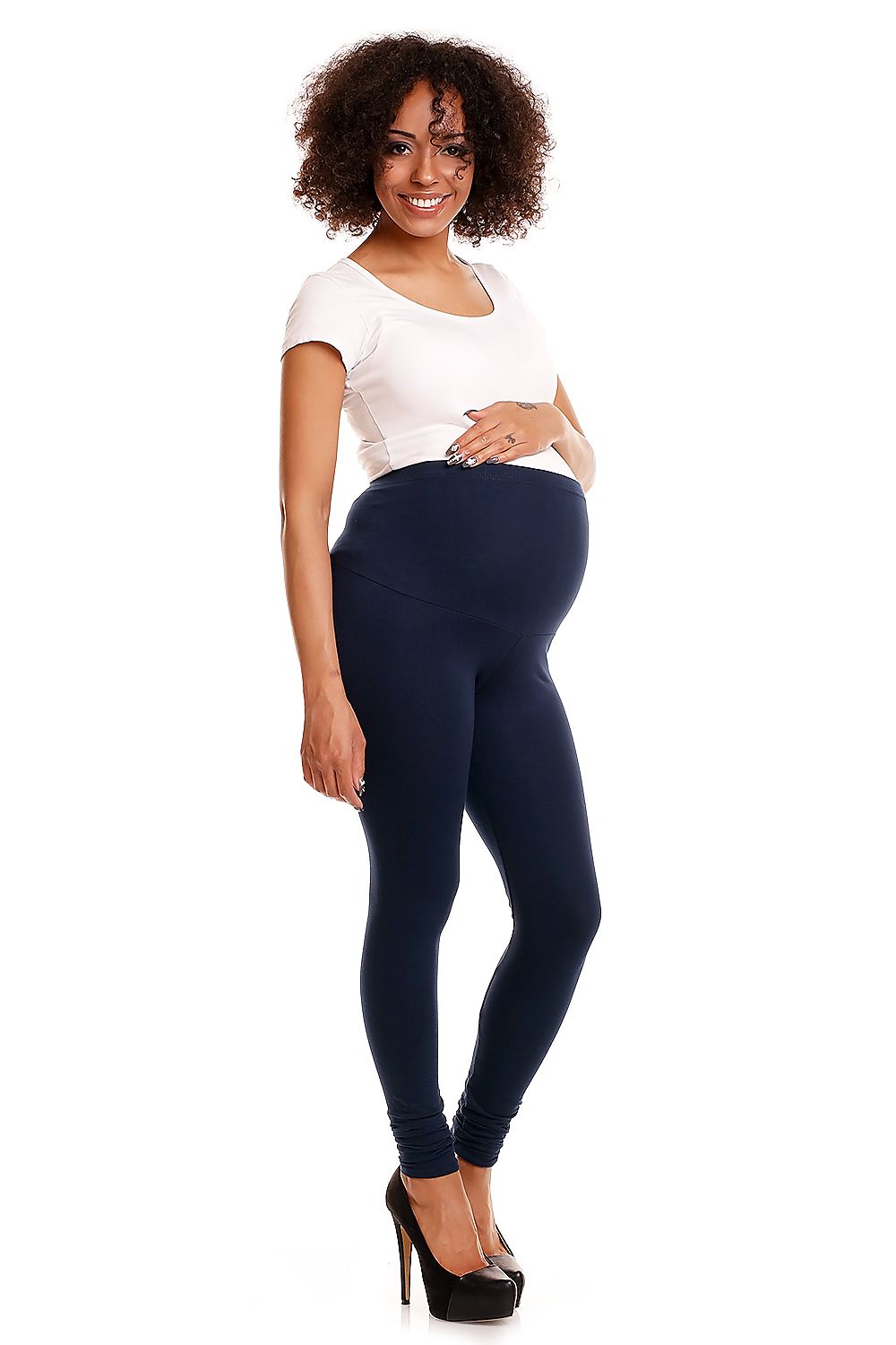 Maternity leggings model 174803 PeeKaBoo