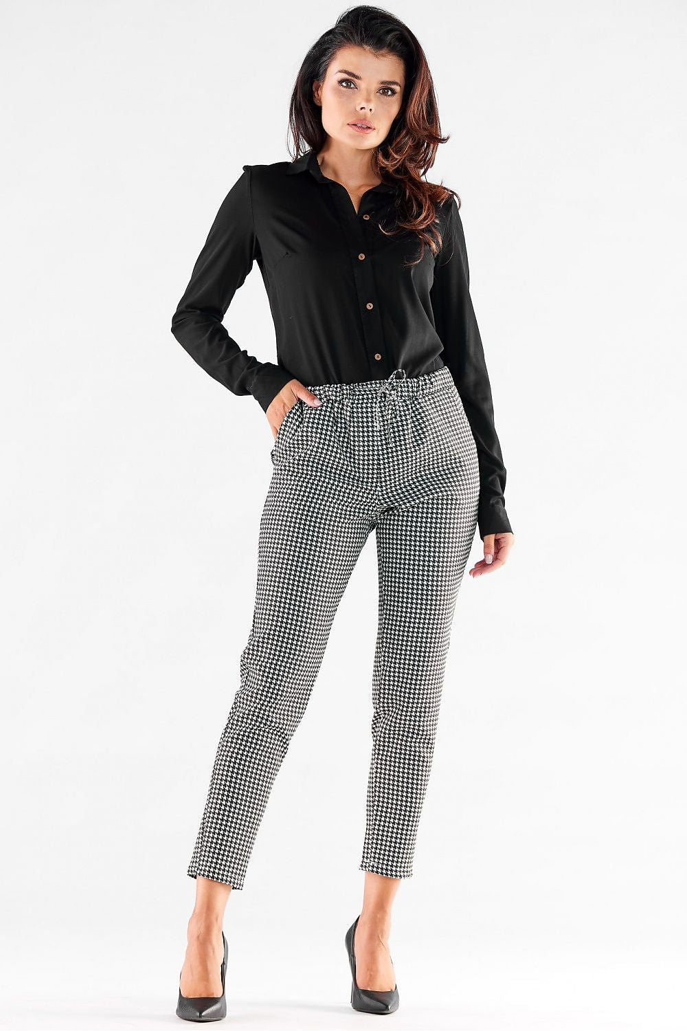 Ladies trousers model 176875 awama