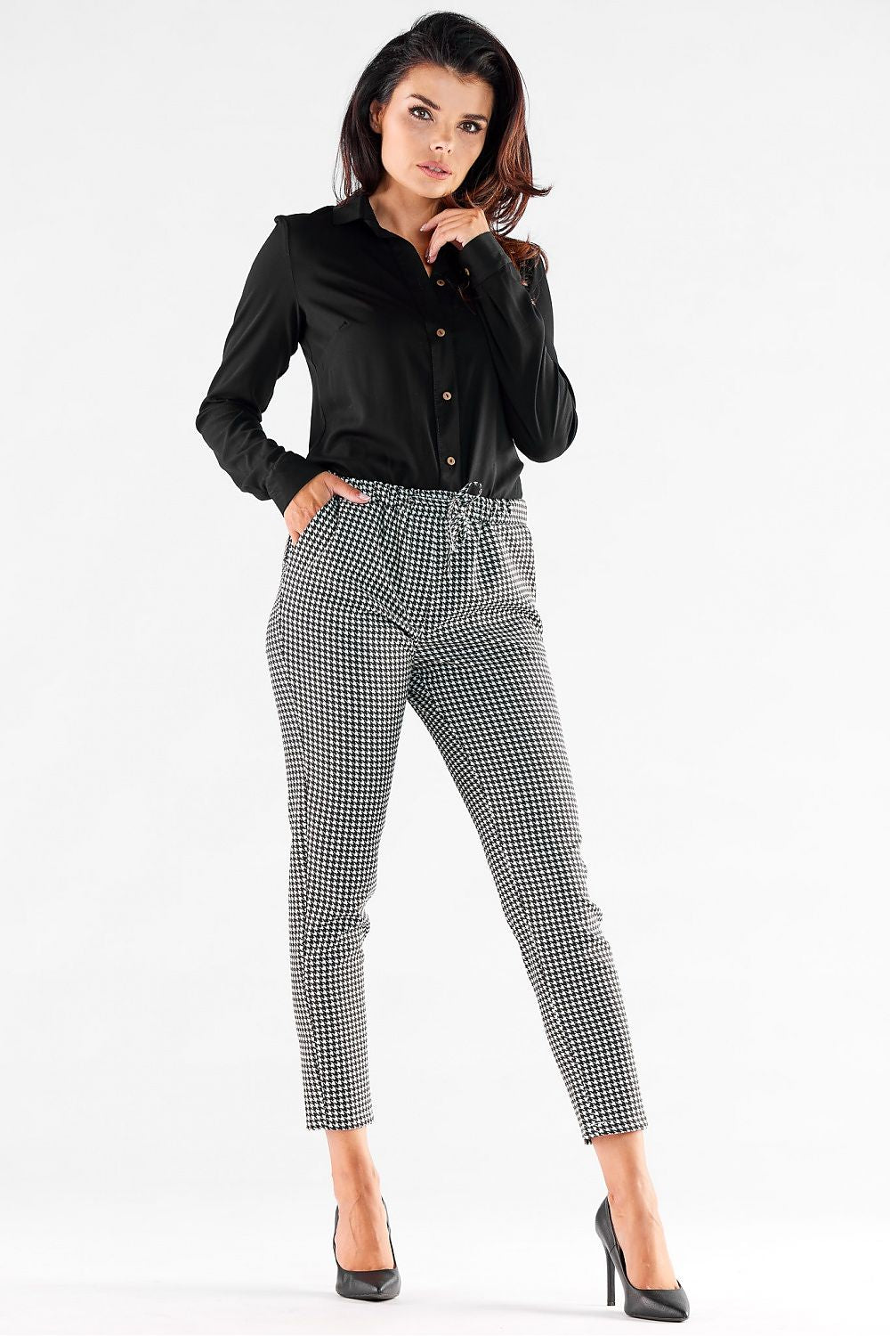 Ladies trousers model 176875 awama