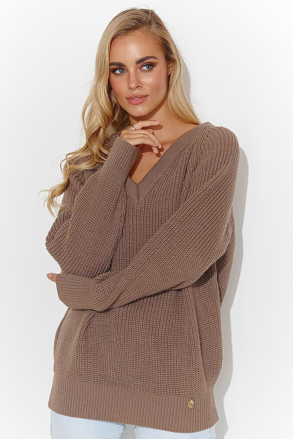 Pullover Modell 184787 Makadamia