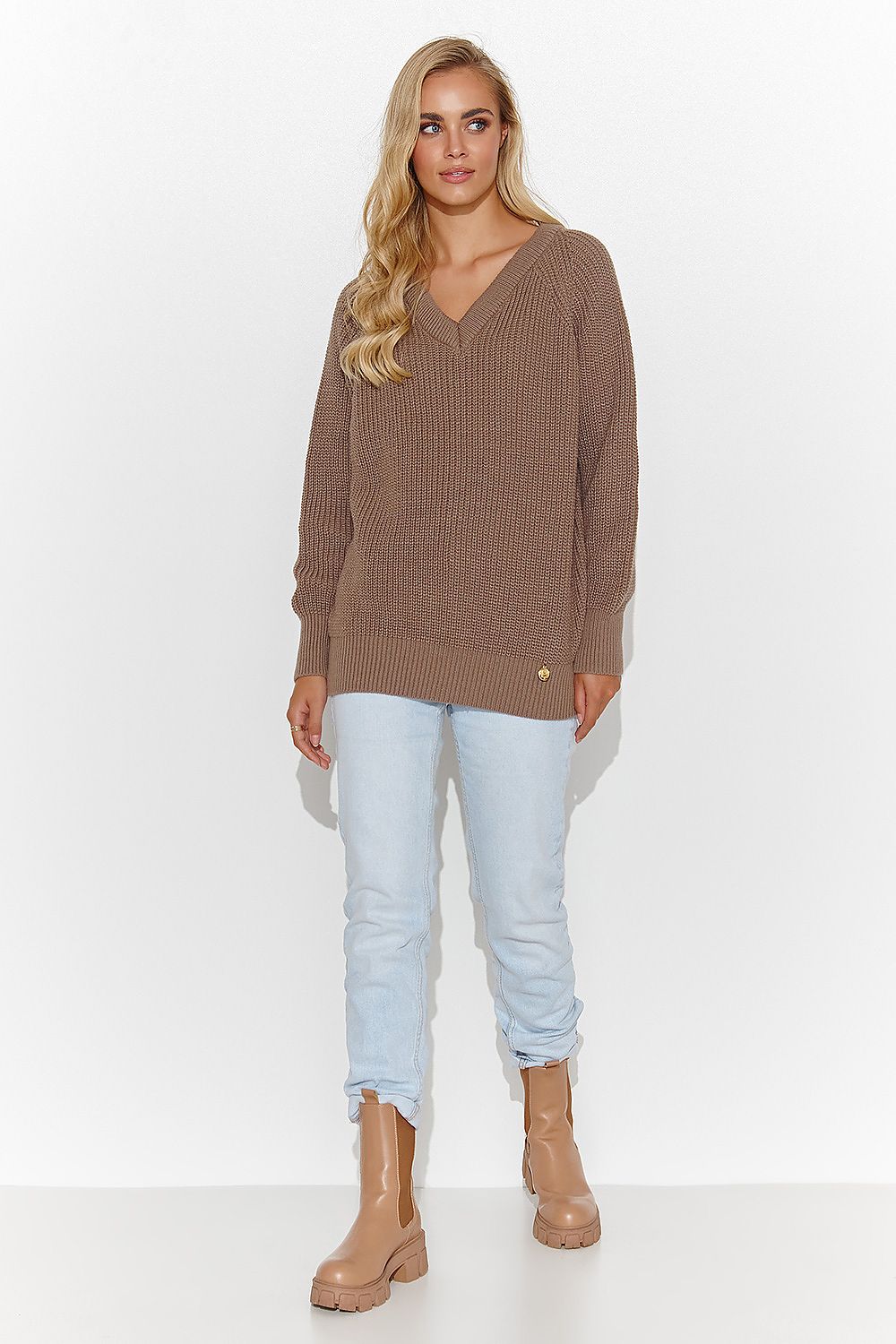 Pullover Modell 184787 Makadamia