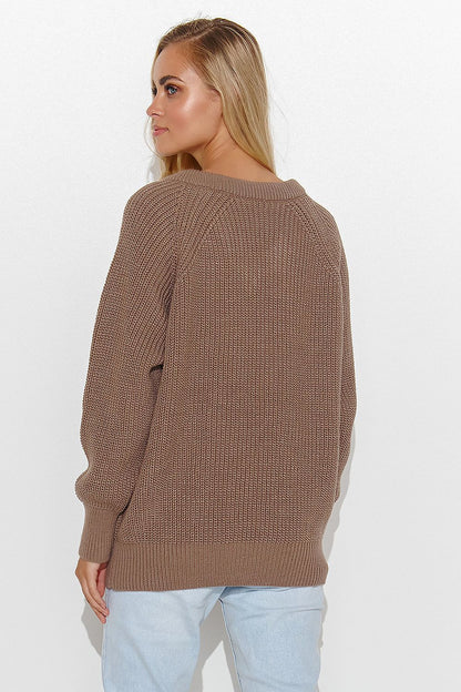 Pullover Modell 184787 Makadamia