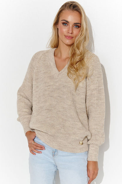 Pullover Modell 184787 Makadamia